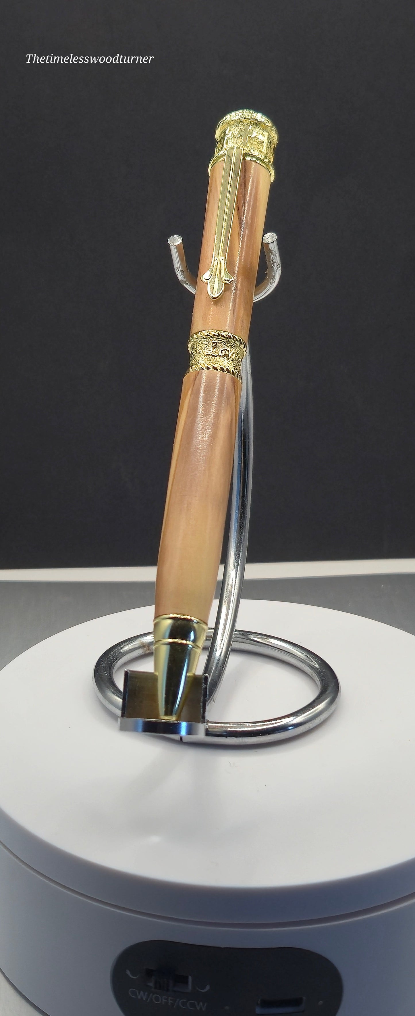 Faith Hope and Love Olive Wood Pen