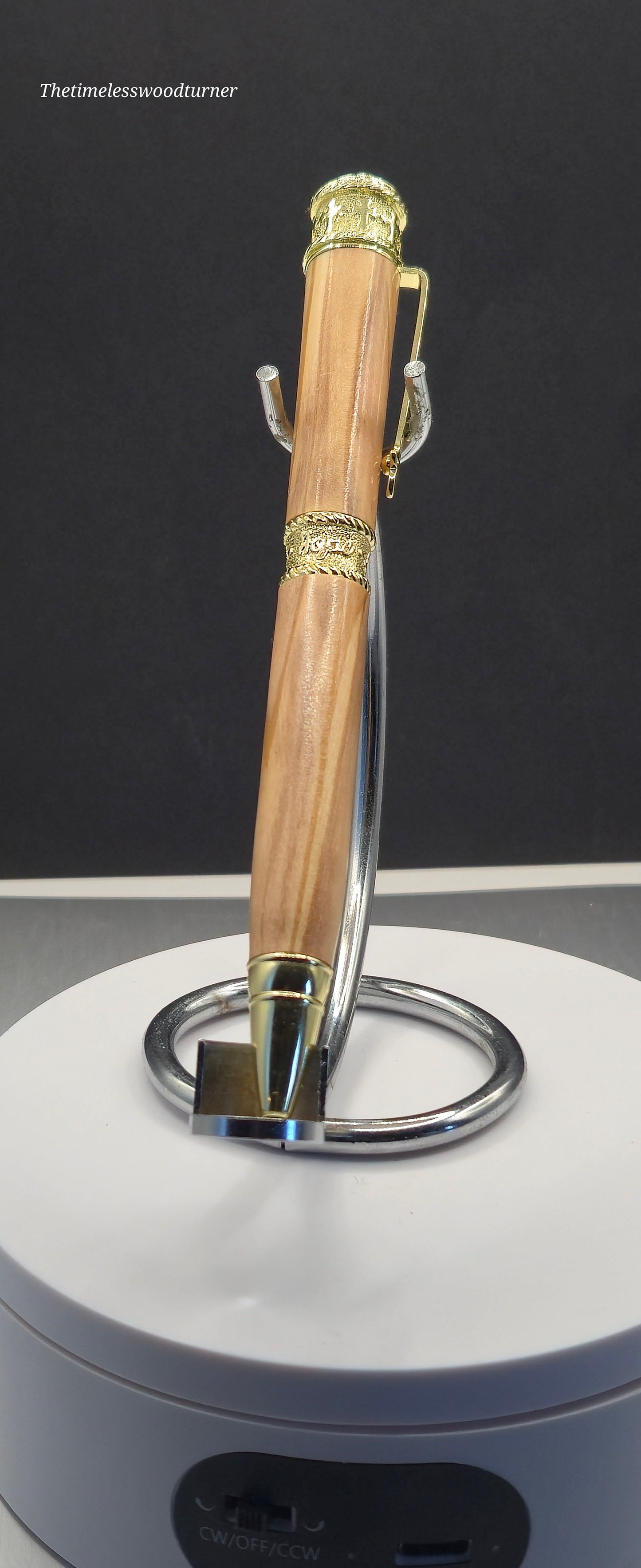 Faith Hope and Love Olive Wood Pen
