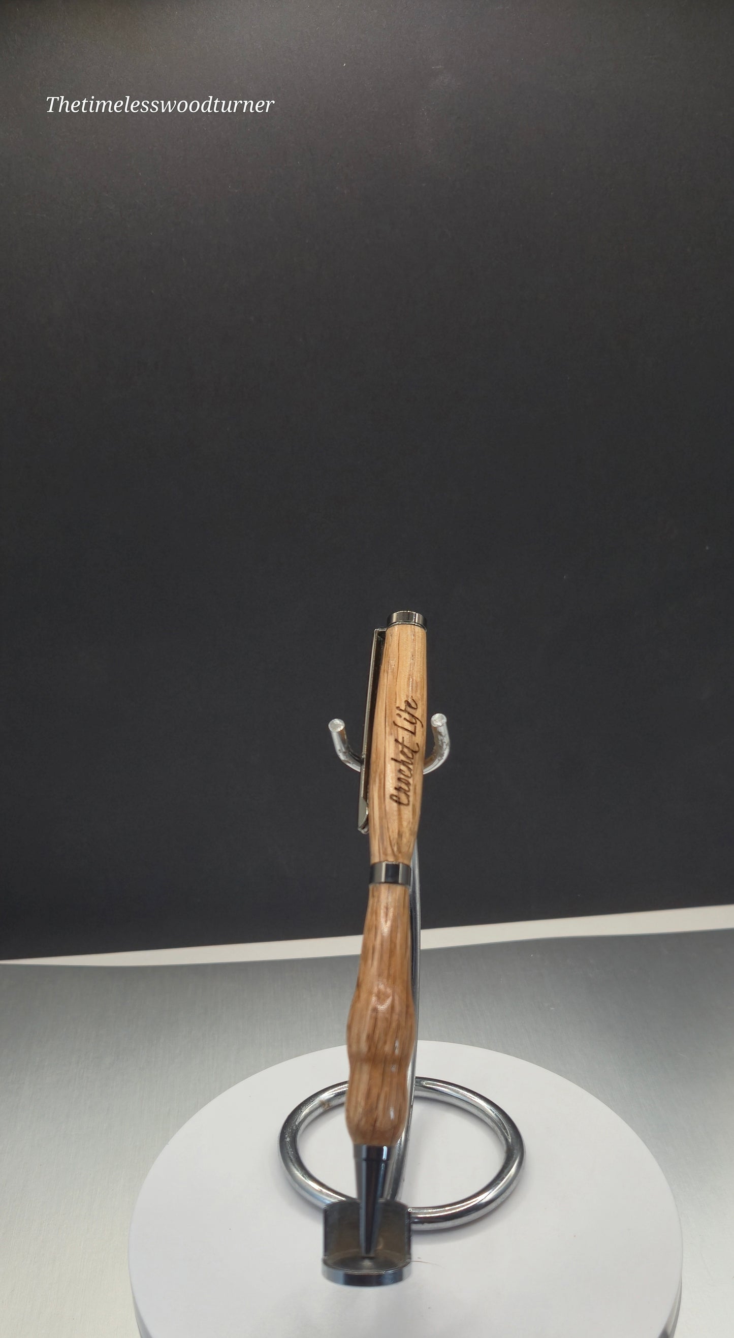 Wooden Twist pen (Crochet Life)