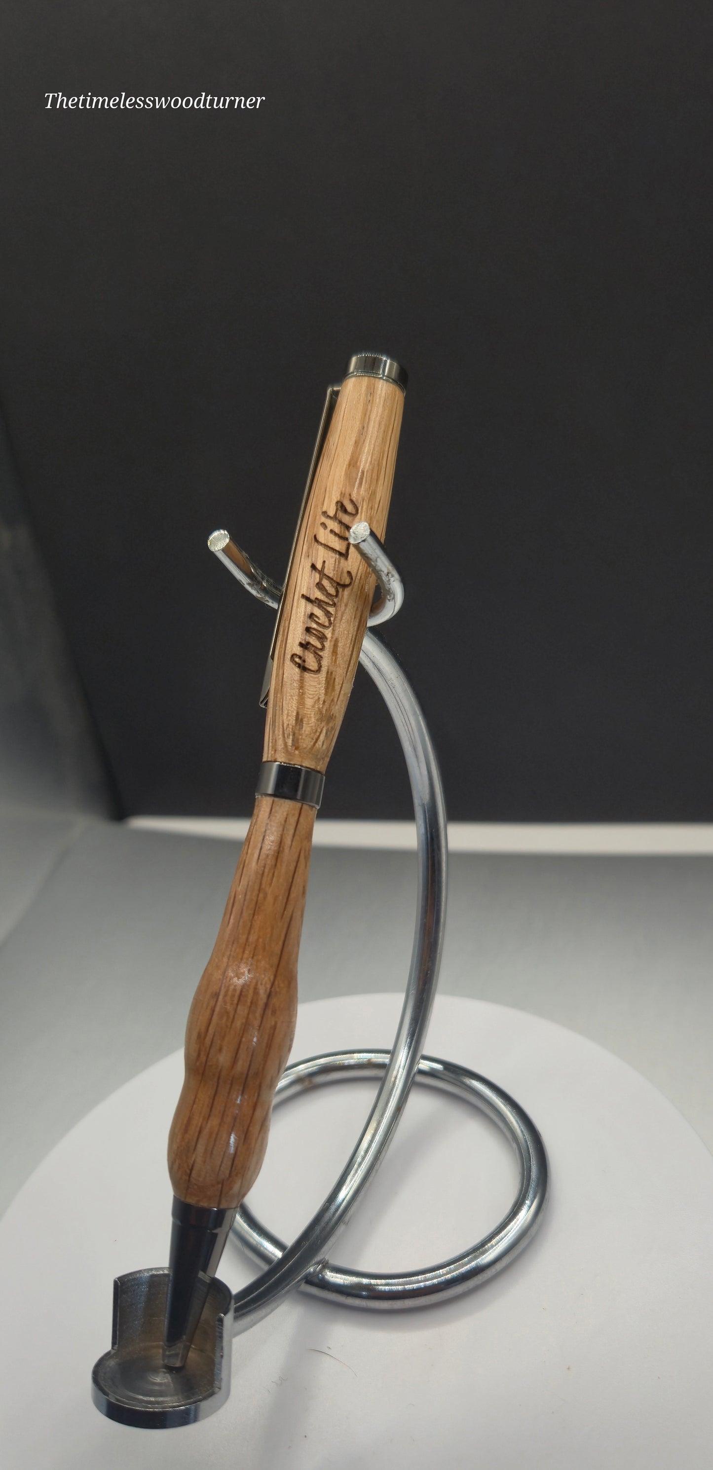 Wooden Twist pen (Crochet Life)