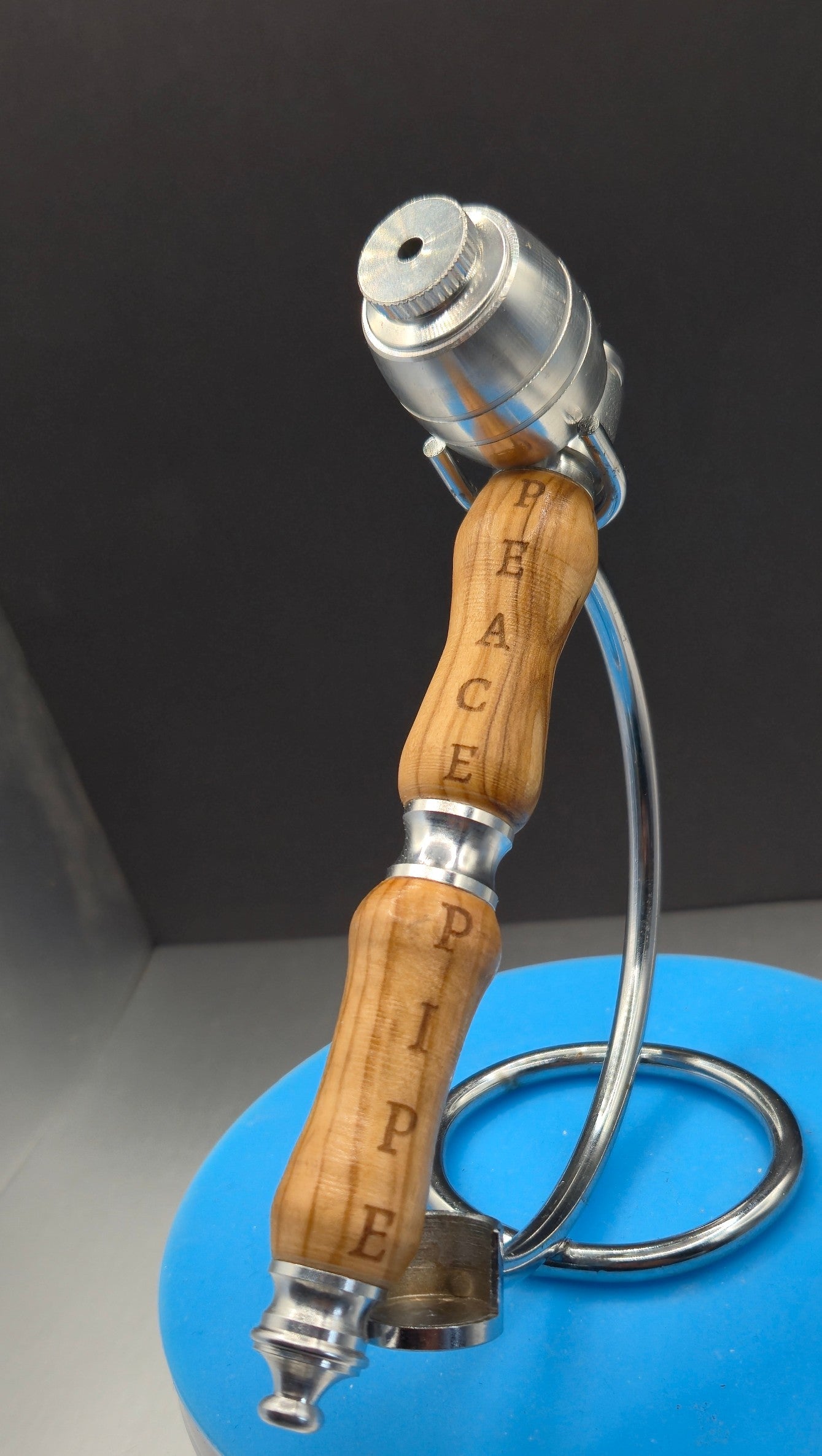 Smoking Peace Pipe from Holy Lands