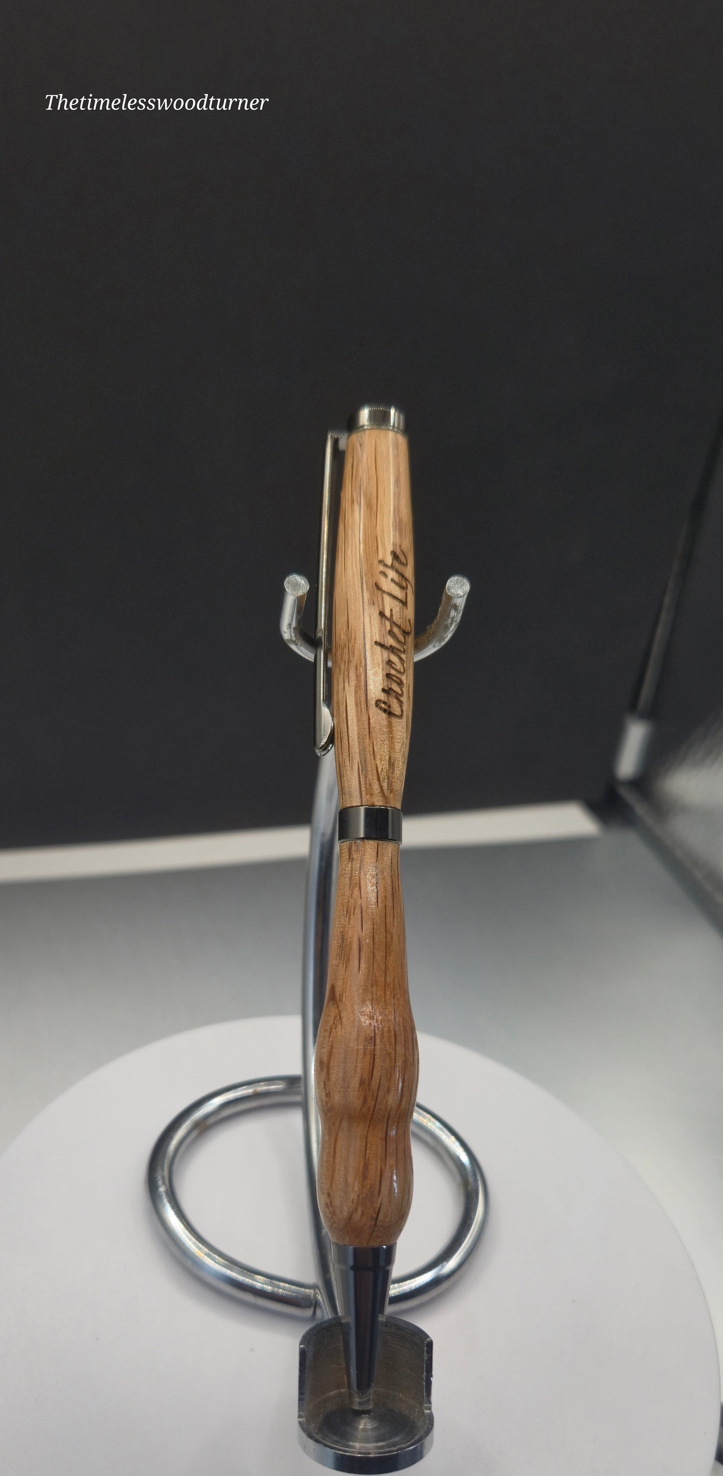 Wooden Twist pen (Crochet Life)